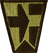 112th Medical Brigade OCP Scorpion Shoulder Patch With Velcro